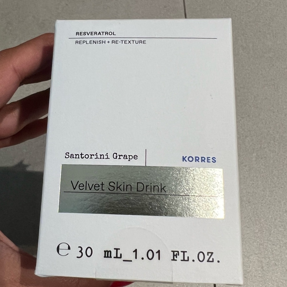 Korres Velvet Skin Drink